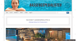 Desktop Screenshot of pools.no