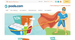 Desktop Screenshot of pools.com